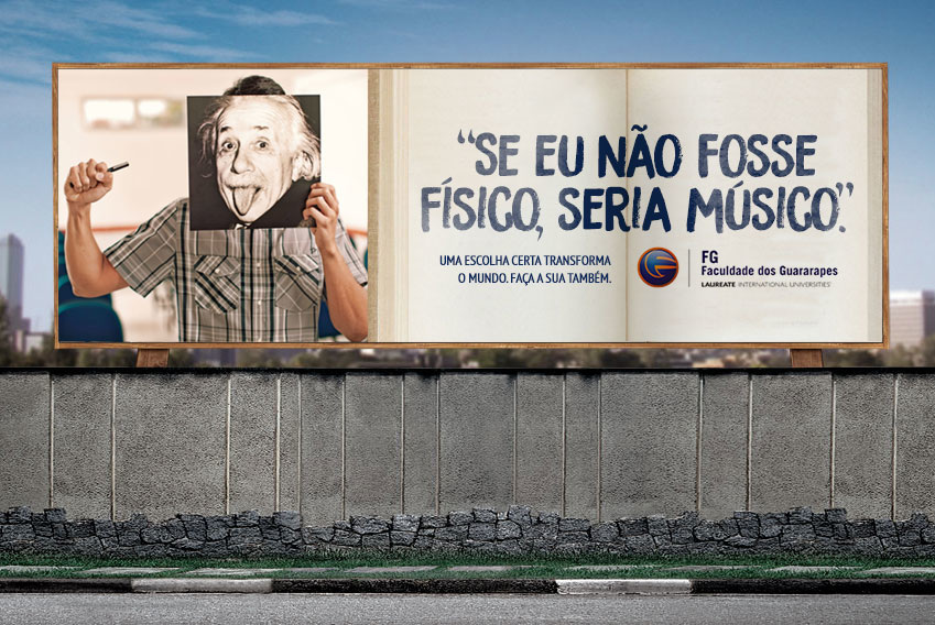 Faculdade FG — Einstein Outdoor Mockup