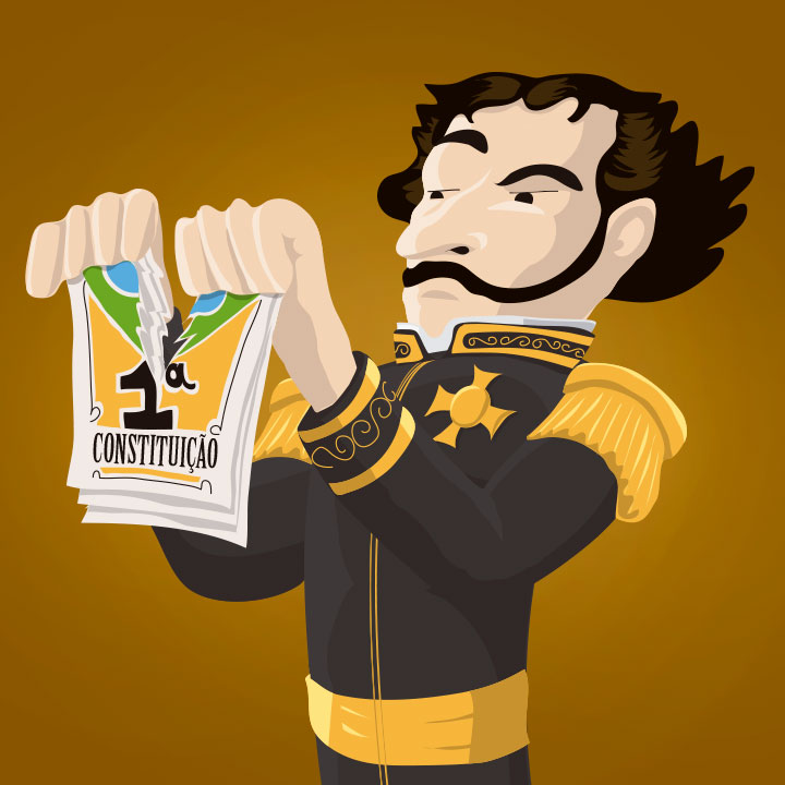 D. Pedro I e a Primeira Constituição - Jogo Minemósine